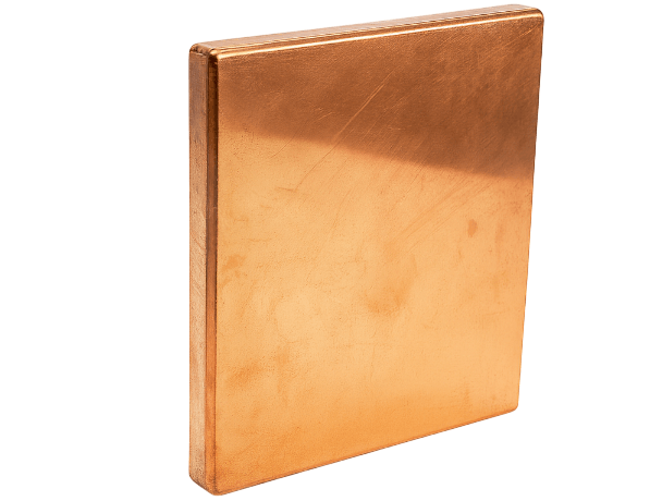 Анод медный х/к М1у 2х1000 мм ГОСТ 767-2020 фото