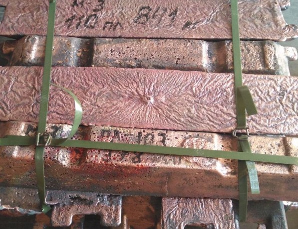 Чушка бронзовая БрО3Ц6С5 ГОСТ 18175-78 фото