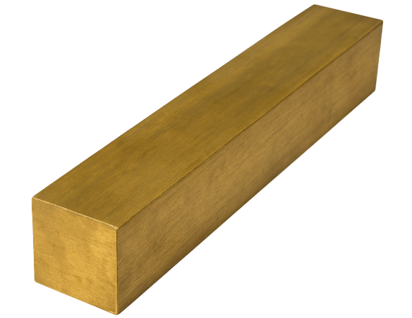 Квадрат латунный тянутый ЛС58-2 3,5х3,5 мм ГОСТ 31366-2008 фото