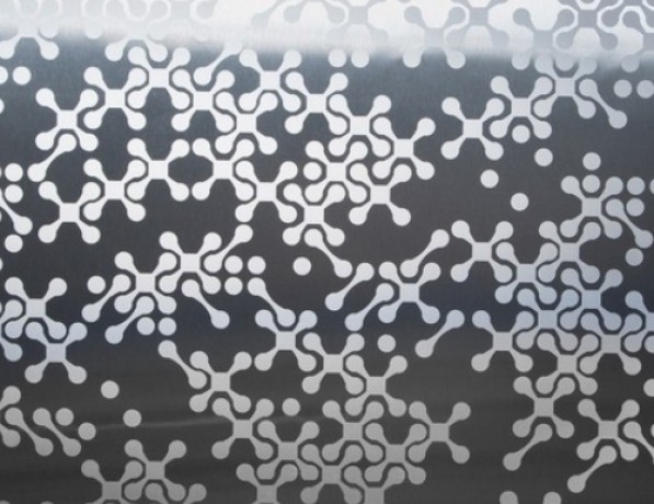 Лист нержавеющий декоративный узорный U7 AISI 430 5 мм 5 фото