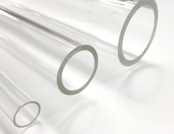 Оргстекло труба круглая прозрачная PLEXIGLAS 3х80х74х2000 мм фото