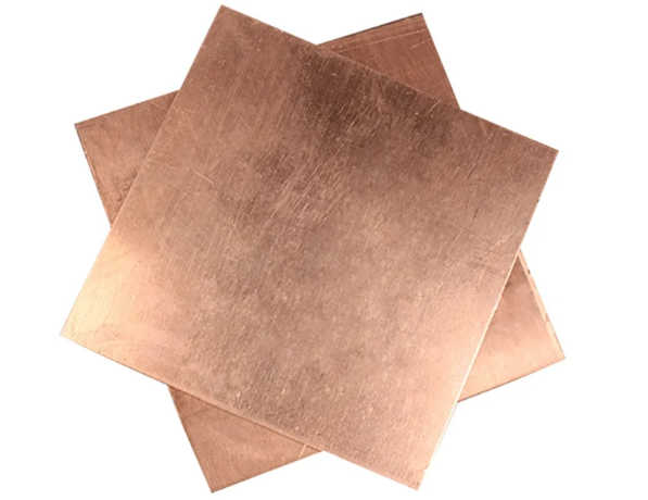 Пластина медная луженая для гальваники М1 0,1х10х100 мм ГОСТ 1173-2006 фото