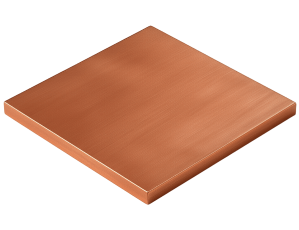 Плита бронзовая г/к БрХЦр 190 мм ГОСТ 23859-79 фото