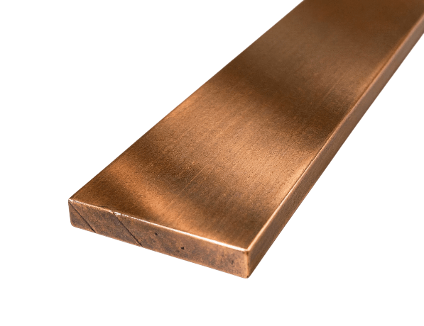 Полоса бронзовая г/к БрАЖ9-4 1х12 мм ГОСТ 1595-90 фото