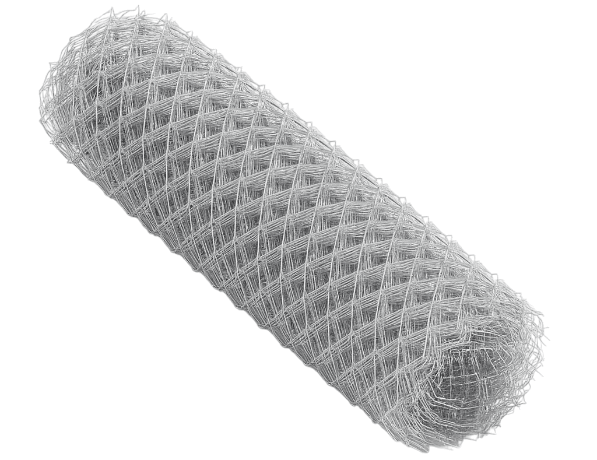 Сетка стальная рабица с ромбическими ячейками в рулоне Ст1кп 1,4х8х8 мм ТУ 14-178-287-95 фото