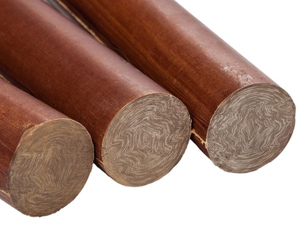 Текстолит стержень электротехнический 50х350 мм ГОСТ 5385-74 фото