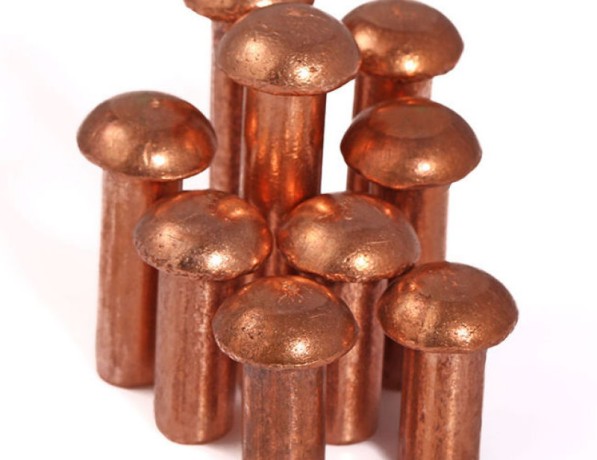 Заклепка медная полукруглая вытяжная М3 1х5 мм ГОСТ 10299-80 фото