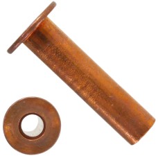 Заклепка медная потайная пустотелая фото